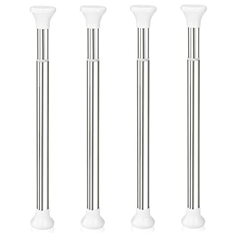 Deluxe Stainless Steel Telescoping Window Security Guard Bars Prevent Forced Entry - extends from 17–27 inches (4) Cover