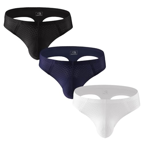 Mens Seamless Thong Underwear Low Rise, Mens Panties