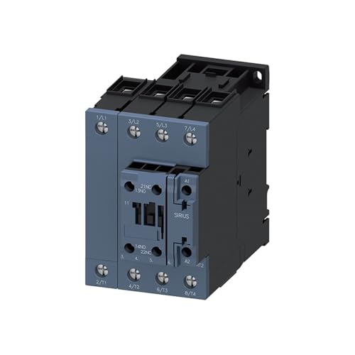 Contacteur CA 3RT2 pour remplacer un relais de puissance usé sur machine industrielle