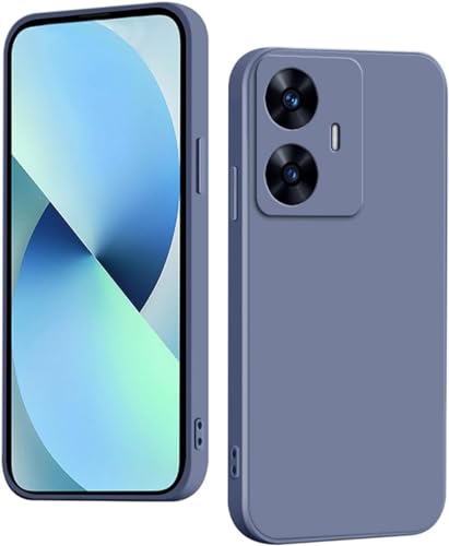 WOKEZ Ultratunt Telefonfodral för Realme C55 - Blå Silikon