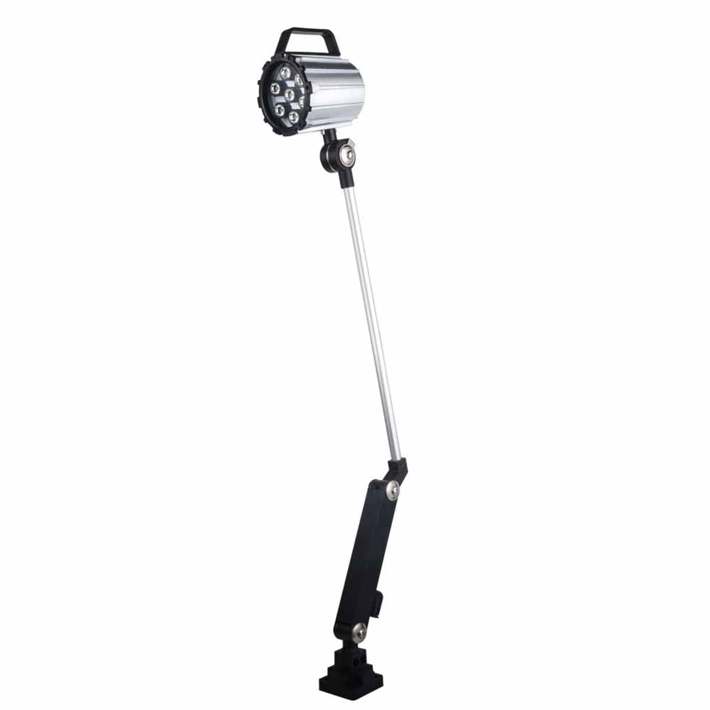 Kinkiet do salonu, przemysłowa lampa robocza, regulowane ramię obrotowe, aluminiowa lampa ścienna LED z przełącznikiem warsztatowym do magazynu i garażu