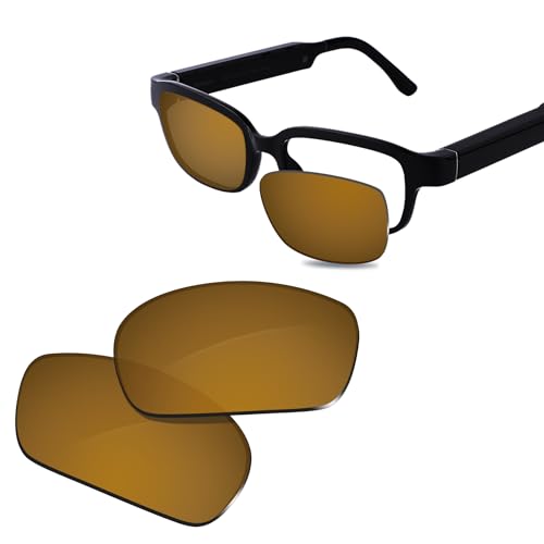Image of 100% Precise-Fit Replacement Sunglass Lenses for Amazon Echo Frames (2nd Gen) 54mm