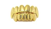 Algopix Similar Product 1 - Lingduan 18K Gold Plated Hip Hop