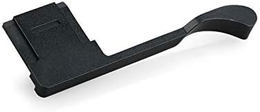 EWOOP Thumbs Up Grip Thumbrest Designed for Fuji X100F, X100T, X100S, X100, better balance & grip convenience, Camera Black Metal Hand Grip, one handed operation easier access to the button
