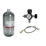 TUXING Réservoir d'air HPA en fibre de carbone 4500 Psi - Réservoir d'air en fibre de carb...