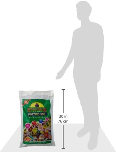 Shalimar Organic Potting Soil 50L – Enriched with Natural Micro Nutrients, Ready-to-Use Organic Compost Mix for Indoor & Outdoor Plants, Eco-Friendly Garden Soil for Pots, Vegetables & Flowers