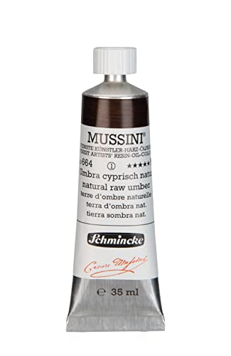 Schmincke MUSSINI® - feinste Künstler-Harz-Ölfarben, Umbra cyprisch natur - 35 ml