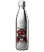 Bouteille Gourde Isotherme Acier INOX 500 ML imprimé Illustration Chat Super héros ref G2143