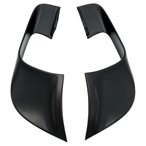 Motorcycle Fixed Wing Cover Aerodynamic Spoiler ，Compatible with Yamaha YZF-R7 2021 2022 2023 Frame Wing Air Guide Aileron(Matte Black)