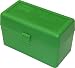 MTM Case-Gard R-50 Series Large Caliber Rifle Ammo Box, 50 Round, Green