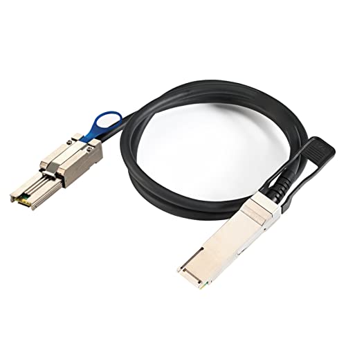 Power-connoisseur QSFP(SFF-8436) to MiniSAS(SFF-8088) DDR P[u, 1[g 2024LJB