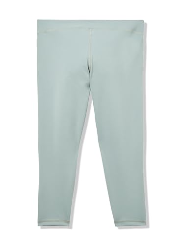 Under Armour Girls Motion Solid Crop Leggings, (348) Silica Green / / Hydro Green, X-Large3