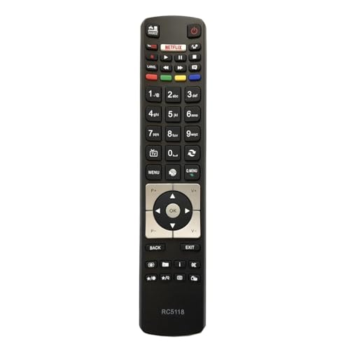 Télécommande RC5117 TV compatible 32HBC01 32HBC01A 50HYT62