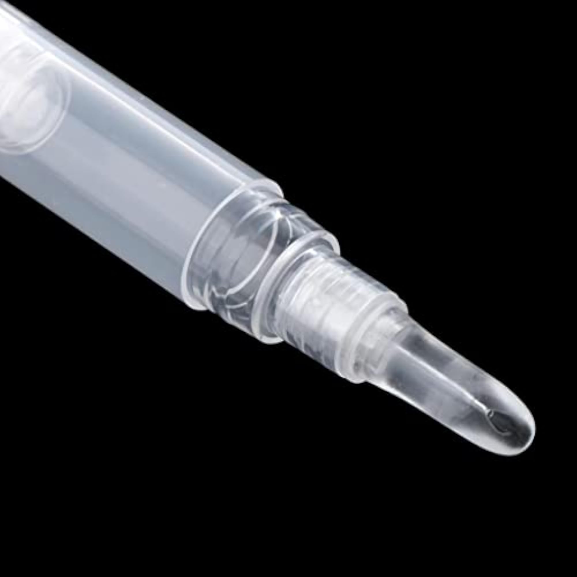 3pcs Empty Twist Pen Silicone Head Makeup Bottle, 5ml