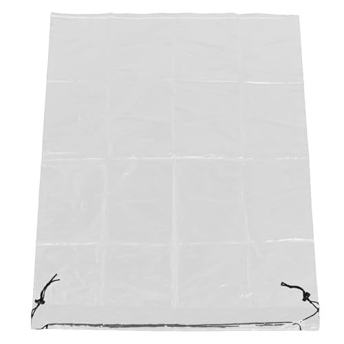 BEBEMOKO Transparente Winterstrauchabdeckungen aus Pe Material mit Hohem Frostschutz für Freilandpflanzen Einfache Anwendung und Wetterfeste Pflanzenschutzhülle für Draußen im Winter