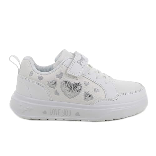 PRIMIGI 1466022 Sneakers Bambina con Strappo Bianco 28