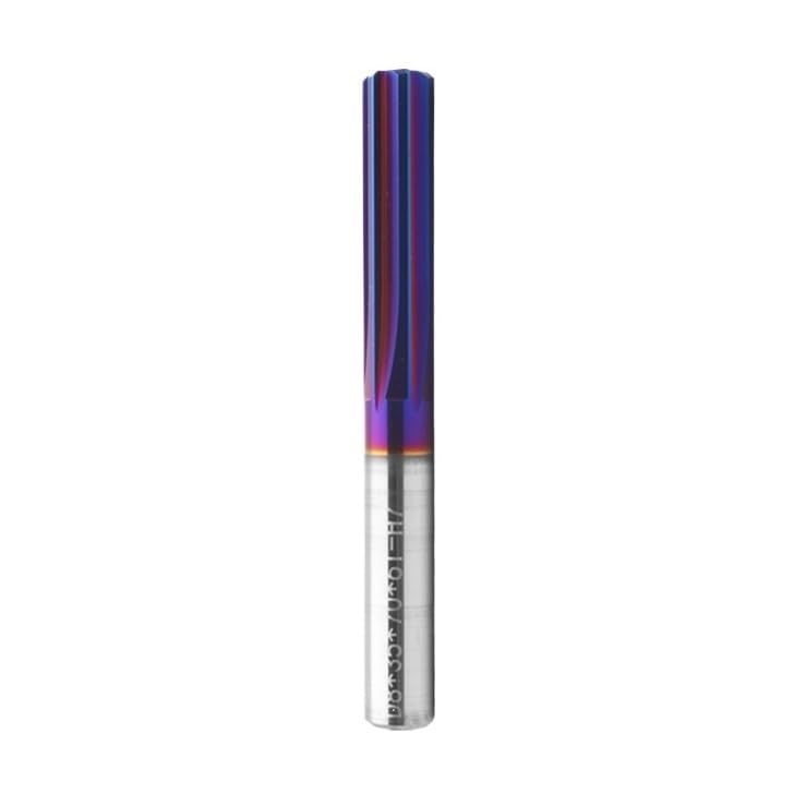 H7 Hardened Steel Metal Reamer, 6-20mm Diameter HRC68, 6 Flute Carbide Reamer Tool for Precision Machining(15x60x100mm)