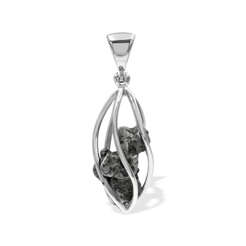 Starborn Campo Del Cielo Meteorite Sterling Silver Pendant