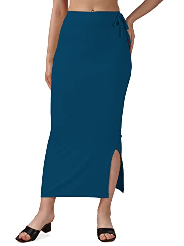 Image of Mehrang Microfiber Saree Shapewear Petticoat for Women, Cotton Blended Shape Wear Dress for Saree