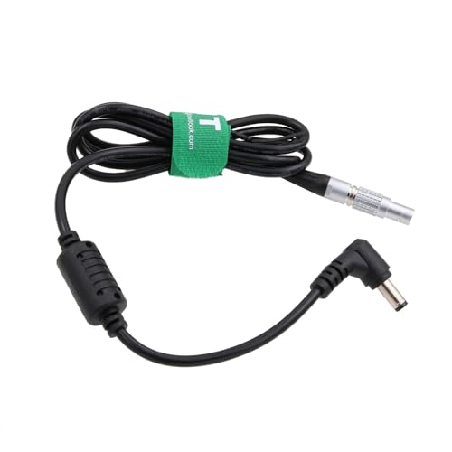 Câble d'alimentation coudé 5.5x2.1mm 12V CC pour écran SmallHD 703 et émetteur Teradek