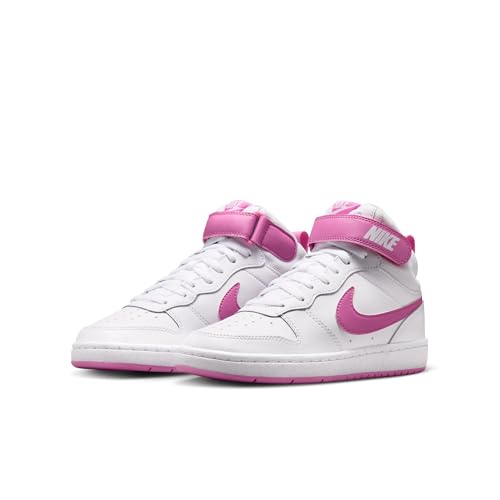 Image of Nike Unisex Kids' Court Borough Mid 2 Shoes - Boys Girls Toddlers & Baby Sneakers