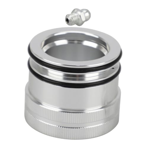 MUCKLILY Wheel Bearing Greaser Tool 44mm Vehicle Bearing Lubricator Metal Construction Universal Fit
