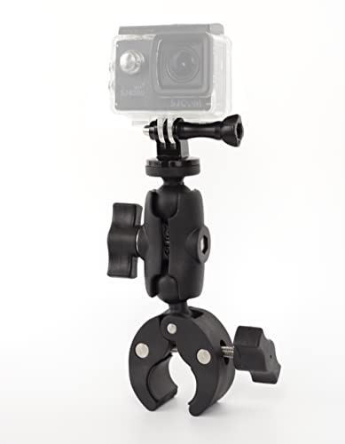 Image of CHEVIK CAM-Grip Action Camera Mount for Motorcycle, Bike and Bicycle with 360 Degrees rotatable (CAM-Grip Small)