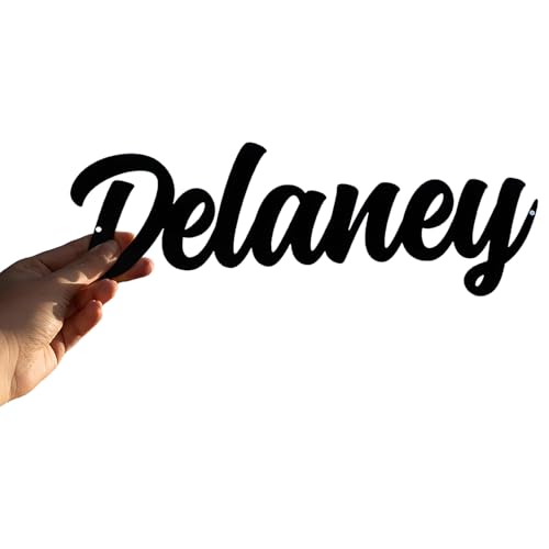 Personalized Metal Name Sign Custom Nursery Name Wall Decor