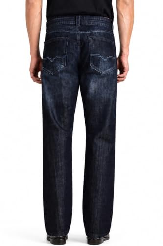 Image of Flypaper Men's Fashion Bootcut Blue Jeans Regular Fit Mens Work Pants