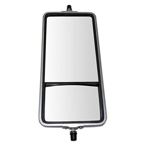 TRQ West Coast Mirror 16 x 7 in stainless steel