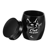 PRETYZOOM Urne Funéraire en Métal pour Animal De Compagnie Idéale pour Les Cendres De C...