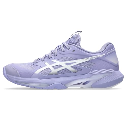ASICS Women's Solution Speed FlyteFoam 4 Clay Tennis Shoes, 8, Bluebell/White - image 1