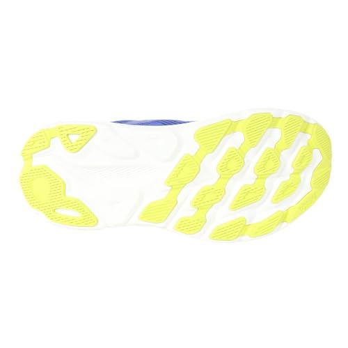 Hoka Clifton 9 Wide Women's Running Shoes Blue Pink3