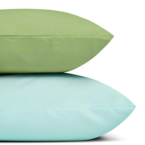 Conjunto de 2 fronhas infantis de viagem da TILLYOU de 2, 14 x 20 - Serve para travesseiros de taman