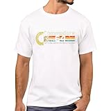 T-shirt Style: Short Sleeve TEEHUB Fashion Retro Men T-Shirt Vintage C64 Commodore 64 Computer Printed Funny T Shirts Short Sleeve Tshirts Harajuku Tee White L