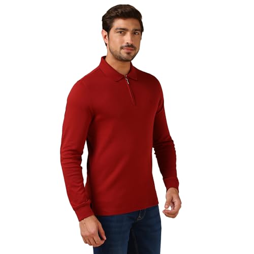 Image of Van Heusen Men's Cotton Regular Fit T-Shirt