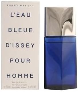 ISSEY MIYAKE L'Eau Bleue D'Issey Eau de Toilette Pour Spray para hombre, perfecto para una fragancia de larga duración, 75 ml