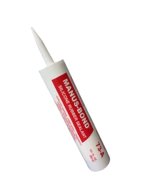 Belgrade Parts & Service, Inc. Manus 73-A Aluminum/Gray Silicone Rubber Sealant Caulk