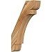 Ekena Millwork BRC06X18X30OLY00RWR 6"W x 18"D x 30"H Olympic Rough Sawn Knee Brace, Western Red Cedar