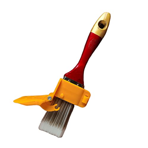 Blanketswarm Herramienta de borde de cepillo de pintura, cepillo de decoración de pintura para el hogar con mango para bordes techos abovedados escaleras Cover