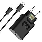 Carregador super turbo 30w ultra rápido tipo-c com carregamento