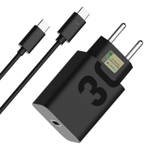 Carregador Super Turbo 30W Ultra Rápido Tipo C Com Carregamento Rápido + Cabo Tipo C Compatível Com