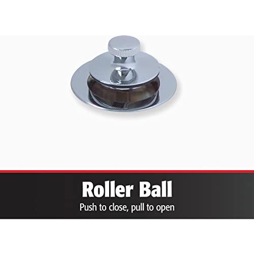 Tapón Universal Roller Ball para Bañera Cromado miniatura 3