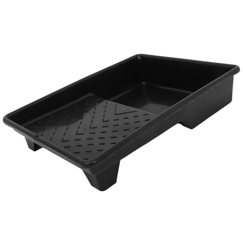 Yardenfun Bandeja de Pintura Grande de Plástico Resistente con Bolsillo Profundo para Reutilizable y Fácil de Limpiar para Pintar Paredes y Proyectos Domésticos