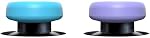 KontrolFreek No-Slip Thumb Grips | Universal Edition for Nintendo Switch Pro, Switch 2, PlayStation 4, PlayStation 5, Xbox One & Xbox Series X|S Controller | 8-Pack | Lavender/Aqua/White/Black