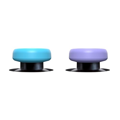 Image of KontrolFreek No-Slip Thumb Grips | Universal Edition for Nintendo Switch Pro, Switch 2, PlayStation 4, PlayStation 5, Xbox One & Xbox Series X|S Controller | 8-Pack | Lavender /Aqua /White /Black