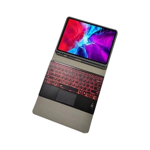 Funda teclado iPad Pro 11 textura tela para trabajar en cafeterías o viajes 3