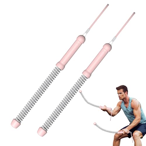Cuerdas de entrenamiento pesadas con resistencia de resorte para musculación en gimnasio 8