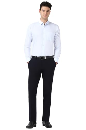 Image of Peter England Mens Polycotton Slim Fit Shirt