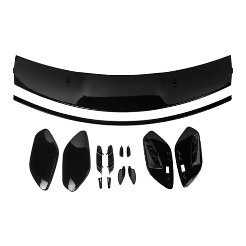 Becquet Arrière pour Benz W177 AMG Hayon 2019-2024 de Style Sportif Noir Brillant